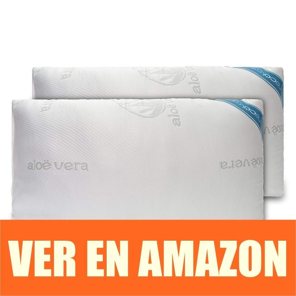 Cecotec - Pack de 2 Almohadas