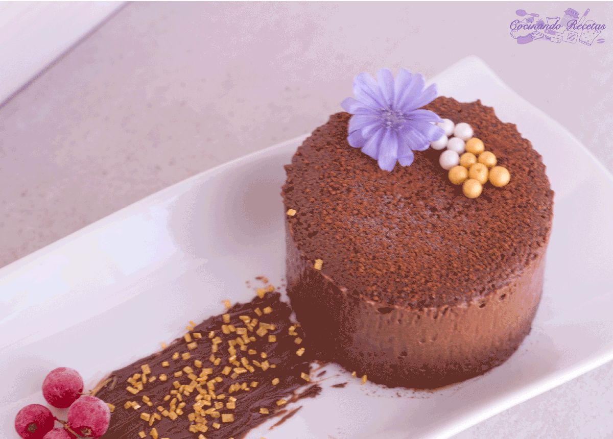 mousse de chocolate