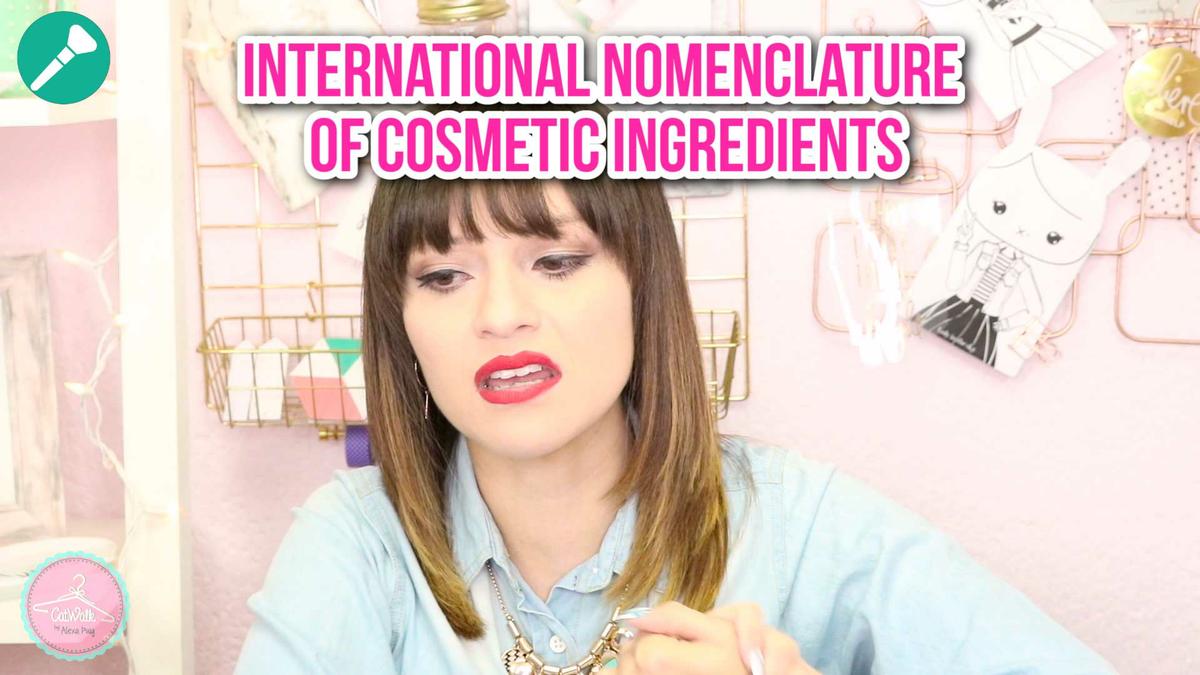 INCI ingredientes en las etiquetas de los productos