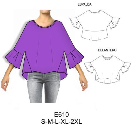 patrones para blusas modernas 2018