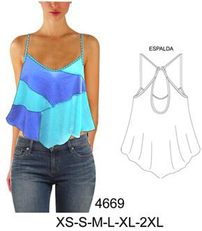 moldes de blusas faciles de hacer