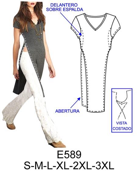 moldes de blusas faciles de hacer