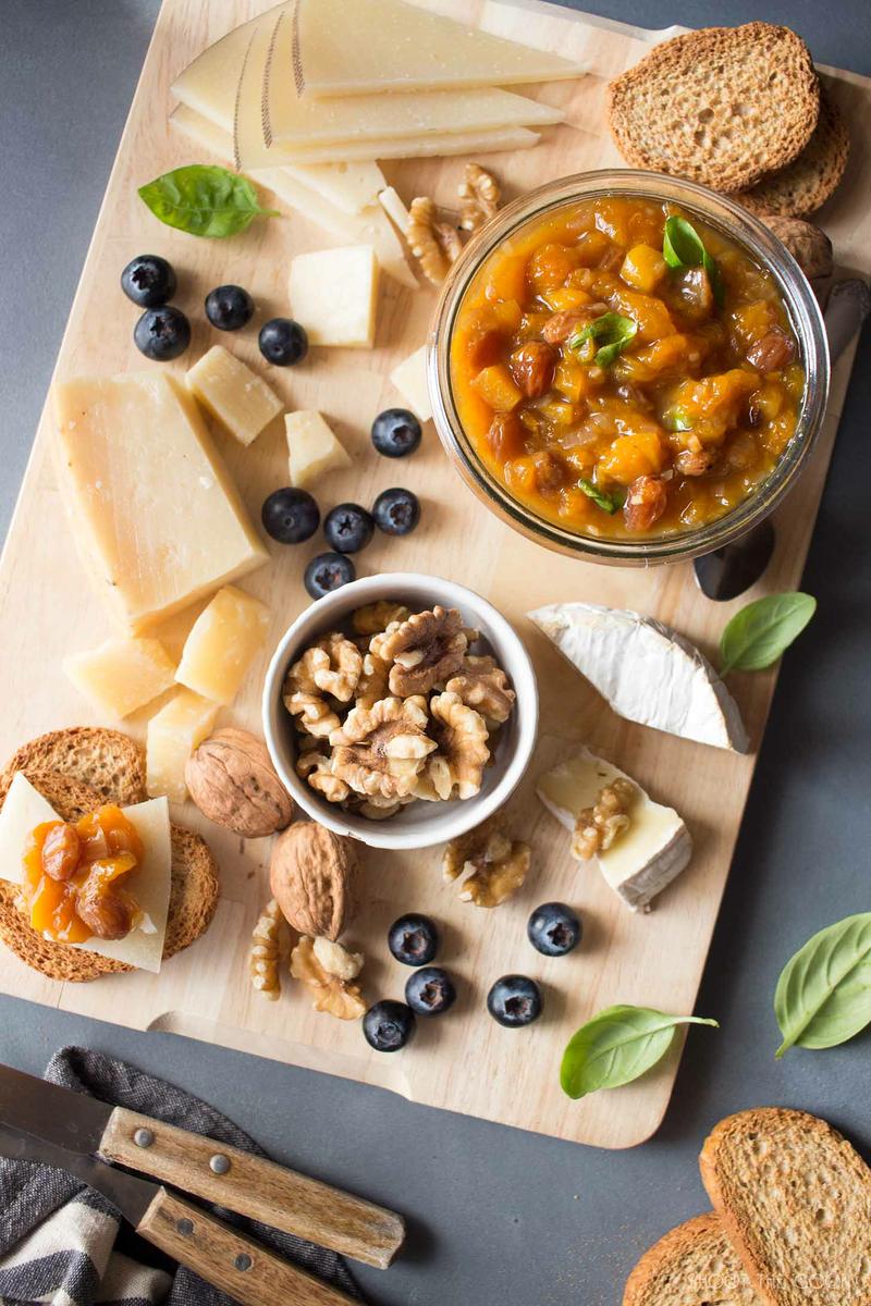 chutney de melocoton receta