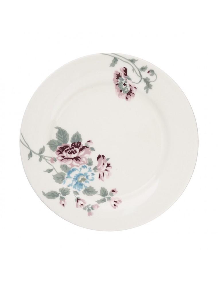 Plato De Ceramica Maude White Green Gate