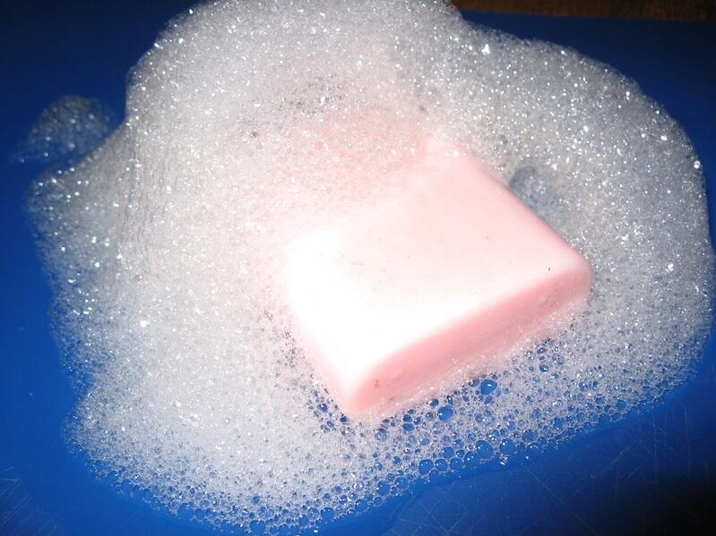 EL agua con jabón es un veneno natural para erradicar la cucarachas