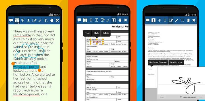Uno de los Mejores lectores pdf android 2018 sin publicidad ligero rápido y gratuito para tablet y móvil