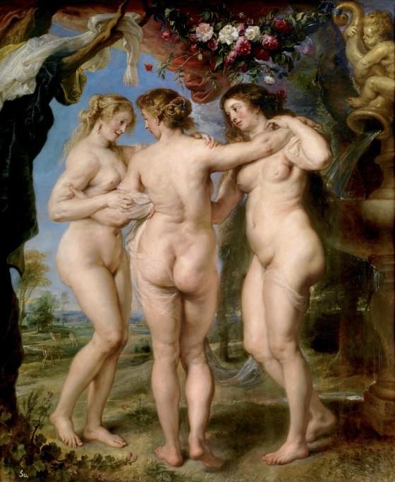 tres gracias de rubens