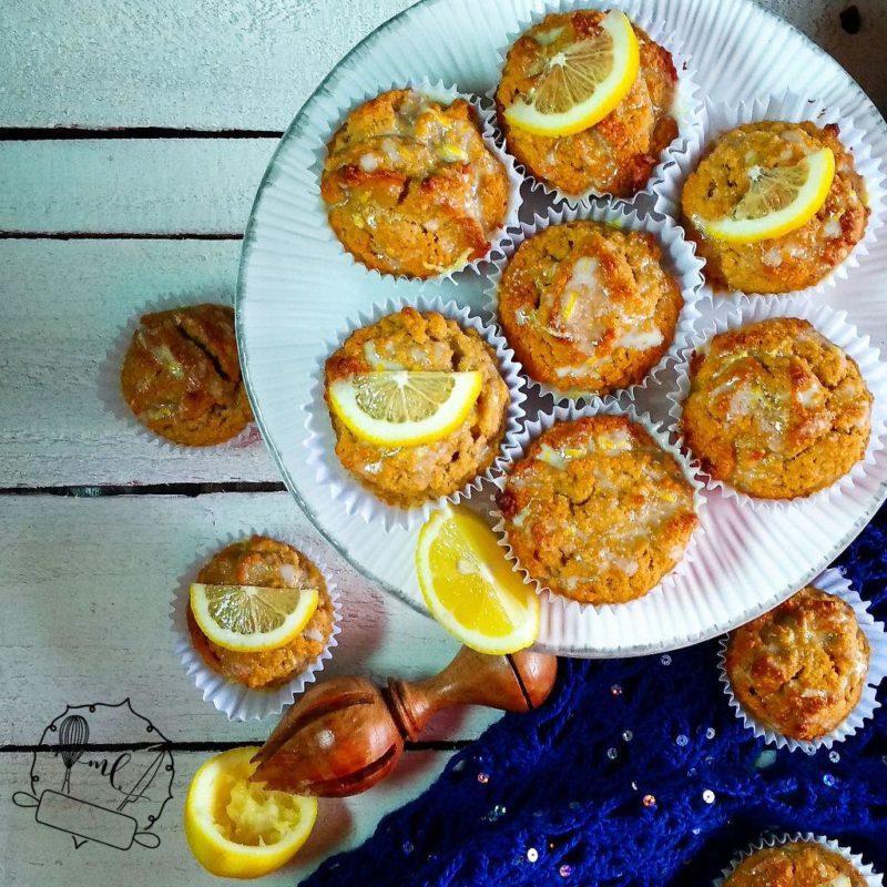 muffins de almendra y limon