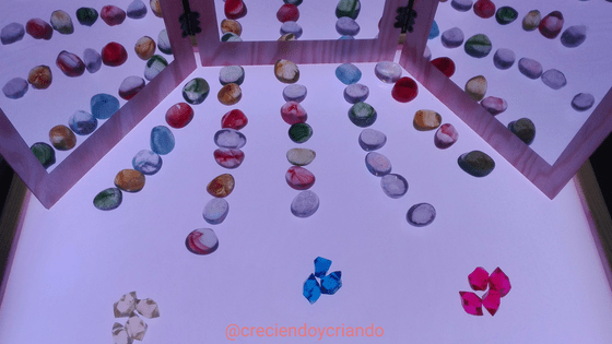 Materiales mesa de luz