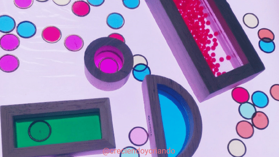 Materiales mesa de luz