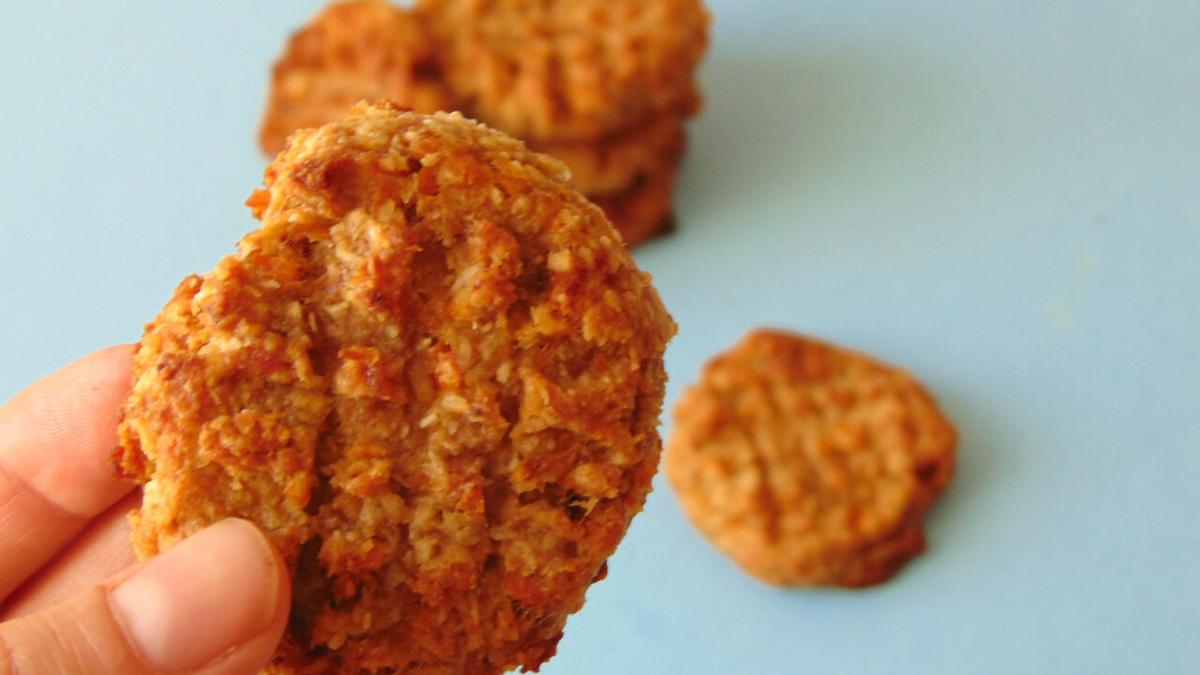 galletas de zanahoria y avena sin azucar