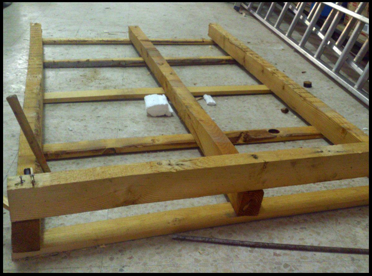 Sillón con madera de palet