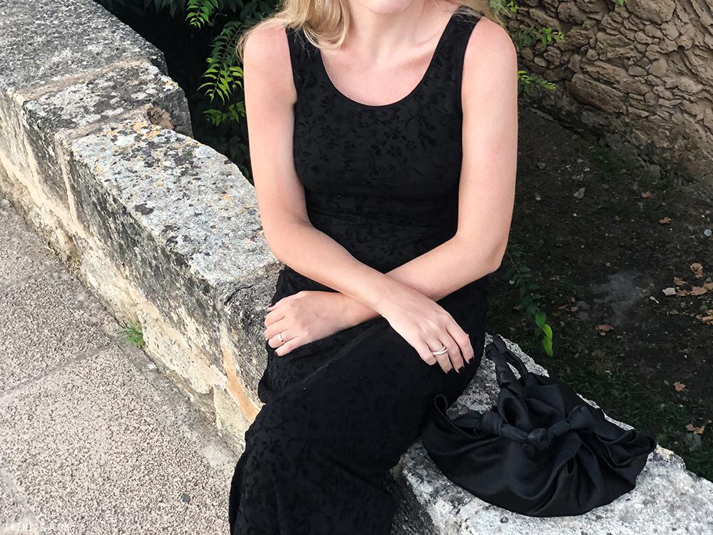 Trini |vintage Armani dress The Row sandals