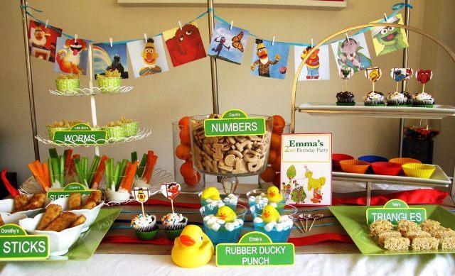 decoracion elmo para fiestas infantiles 