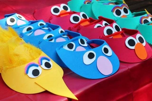 Juegos de Fiestas Infantiles de Elmo y sus amigos de Plaza Sésamo