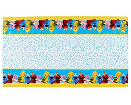 American Greetings Sesame Street 54" x 96" Plastic Table Cover