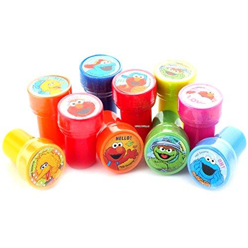 Elmo and Friends Stampers Party Favors (10 Stampers)