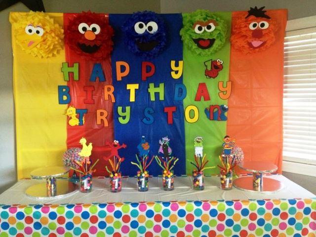 decoracion elmo para fiestas infantiles 