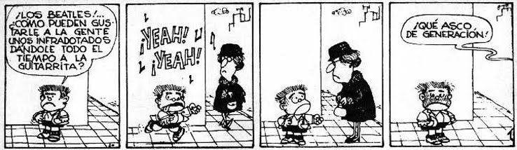 Mafalda y Los Beatles
