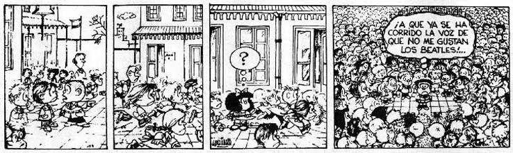 Mafalda y Los Beatles