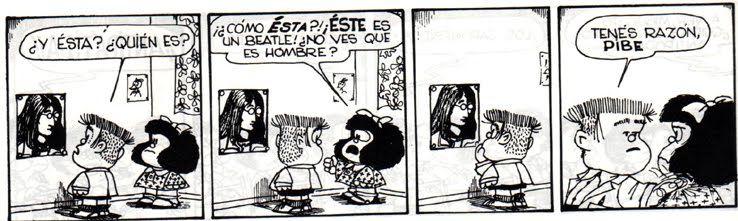 Mafalda y Los Beatles