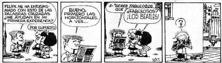 Mafalda y Los Beatles