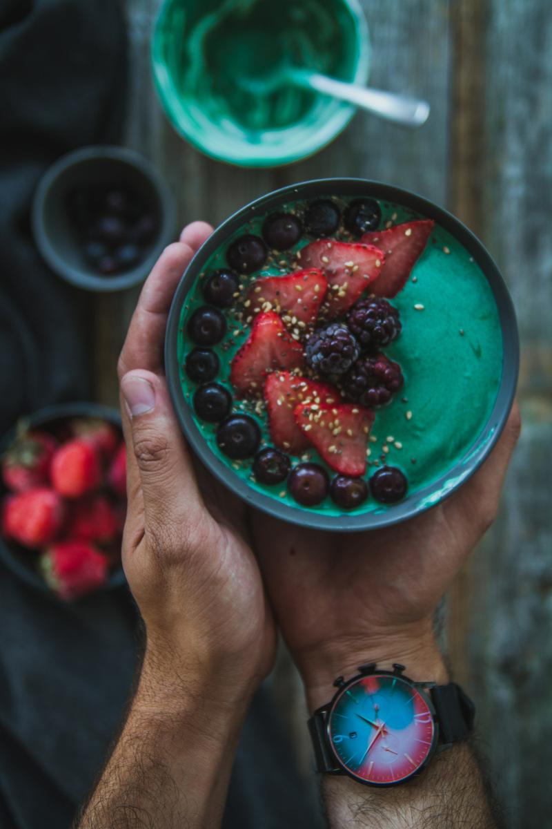 Spirulina-smoothie-bowl