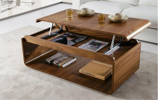 mesa de centro elevable