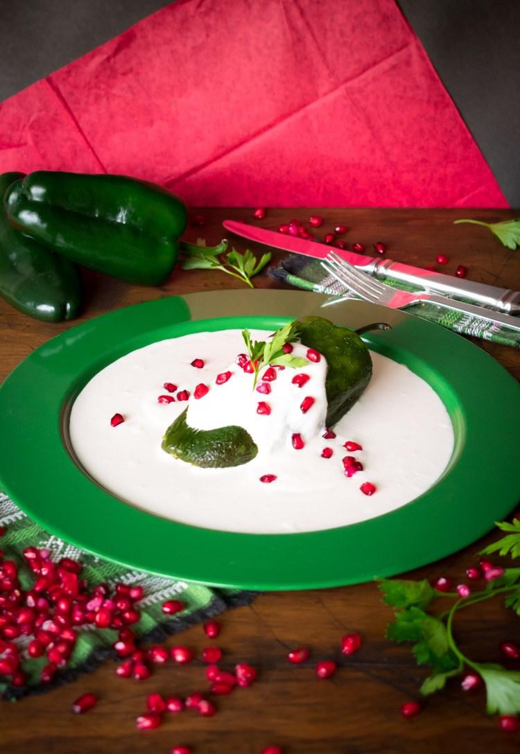 Chiles en nogada | Receta Maria Orsini