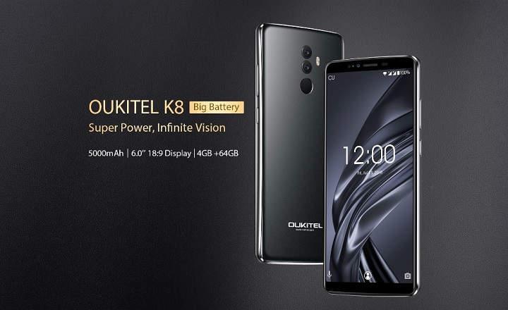 Oukitel K8 analisis reseña review en español de este smartphone con MTK6750T Octa Core 4GB RAM 64GB de espacio doble cámara trasera de 13MP+2MP y batería de 5000mAh