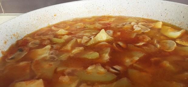 añadir escabeche a las verduras