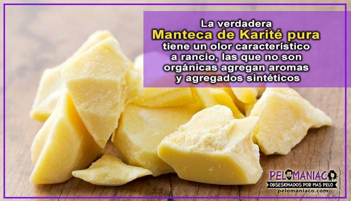 manteca de karité organica para el pelo