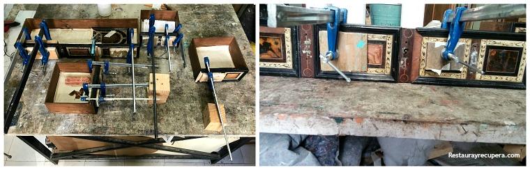 bargueño_sigloxvii_encolado_decoracion_cajones_restaurayrecupera