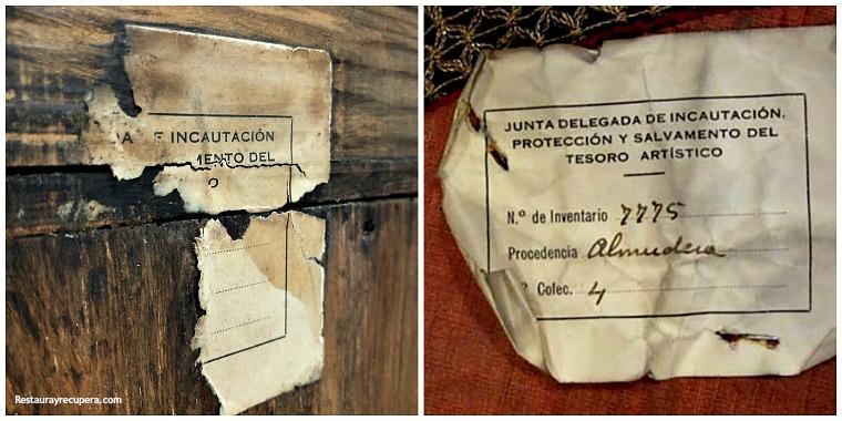 bargueño_sigloxvii_etiqueta_incautacion_trasera_restaurayrecupera