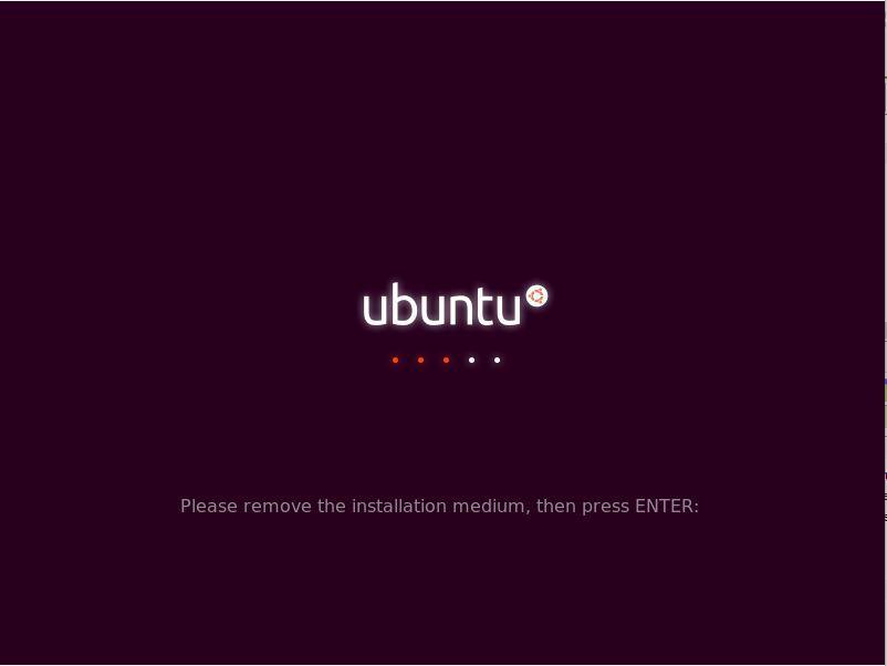 INSTALAR UBUNTU DESKTOP 16.04 LTS quitar usb o dvd