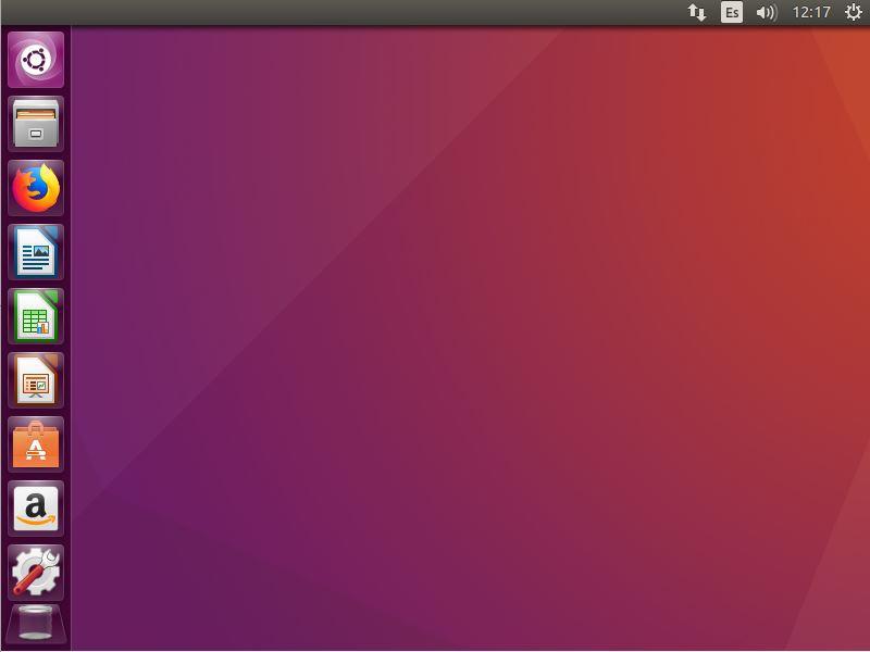 INSTALAR UBUNTU DESKTOP 16.04 LTS inicio ubuntu desktop 16.04