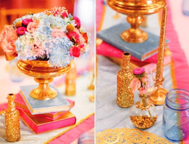 centro de mesa de aurora bella durmiente