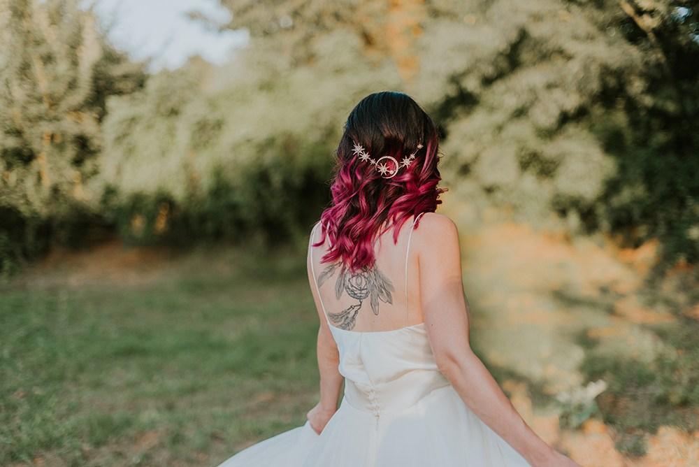 novia tatuada
