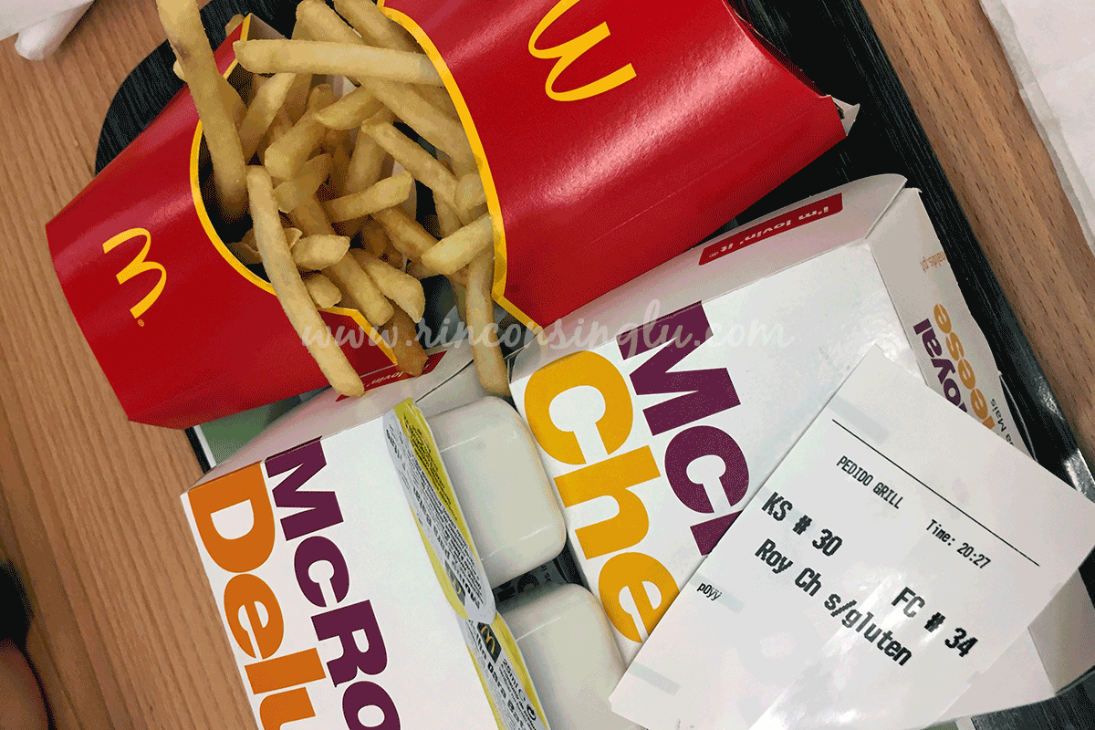 mcdonalds sin gluten en lisboa