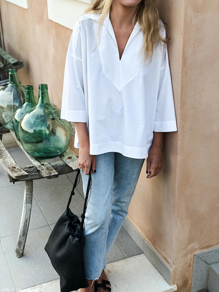 Trini | Balenciaga top Levis vintage 501 jeans