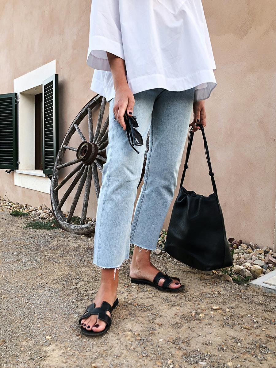 Trini | Balenciaga top Levis vintage 501 jeans