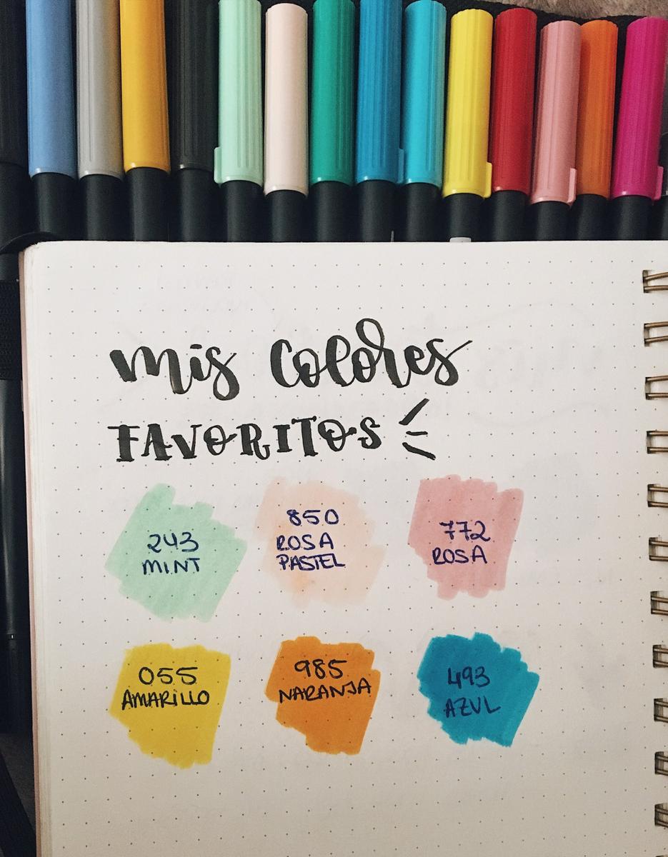 mis tombow favoritos