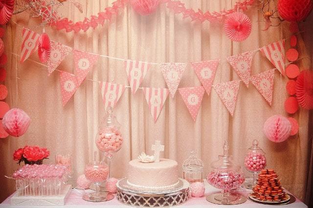 Como organizar una fiesta de primera comunión para niña
