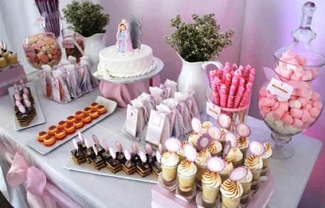 Como organizar una fiesta de primera comunión para niña