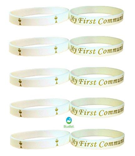 20 pcs FIRST COMMUNION! wristband Party Favors. (My First Communion.)