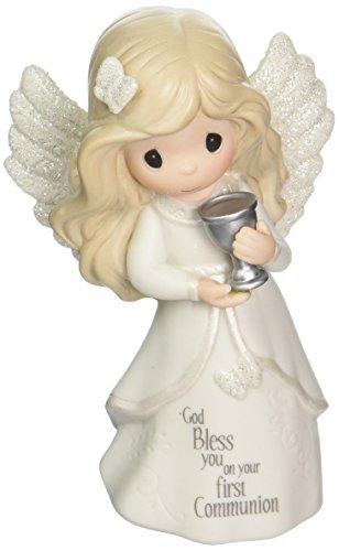 Precious Moments Communion Angel Bisque Porcelain Figurine 163051
