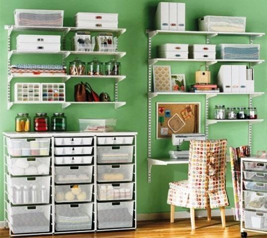 Como hacer un cuarto de manualidades en casa