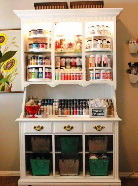 Como hacer un cuarto de manualidades en casa