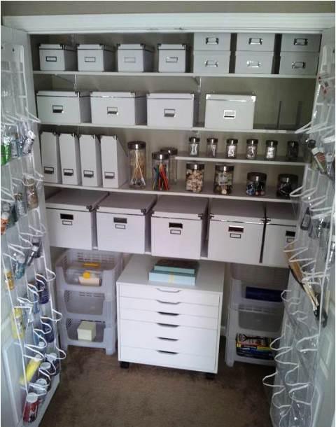 Como hacer un cuarto de manualidades en casa