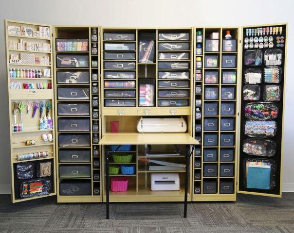 Como hacer un cuarto de manualidades en casa